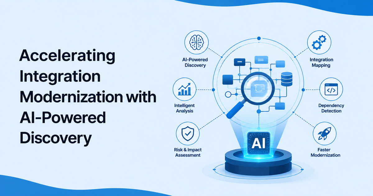 Accelerating Integration Modernization with AI-Powered Discovery Accelerating Integration Modernization with AI-Powered Discovery